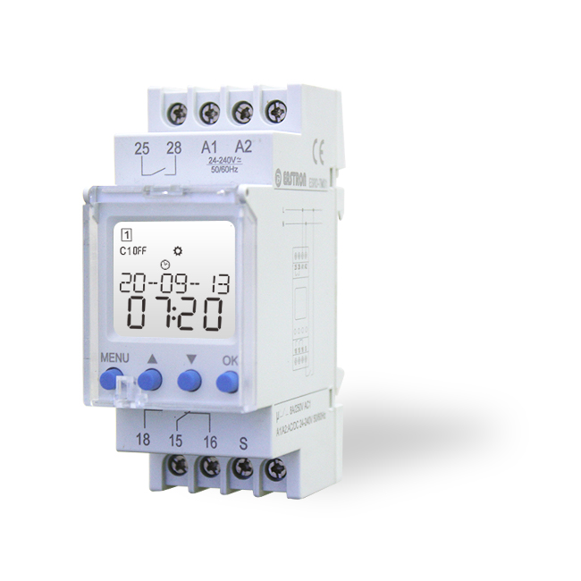 1C/O+1NO Contacts Digital Multifunction Time Relay
