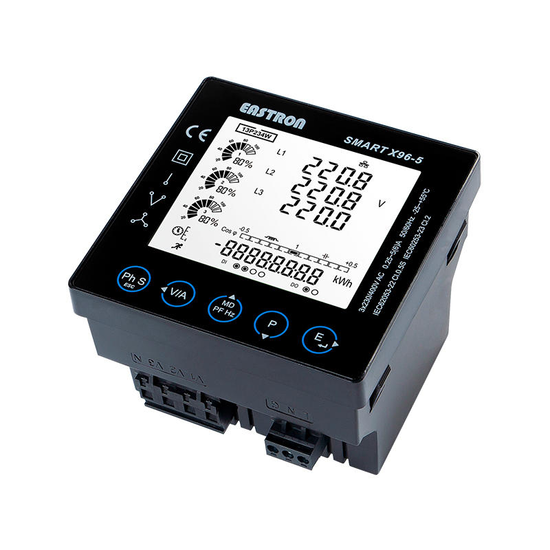 DI/DO RS485 Modbus 96x96 Panel Mounted Multi-function Power Analyzer