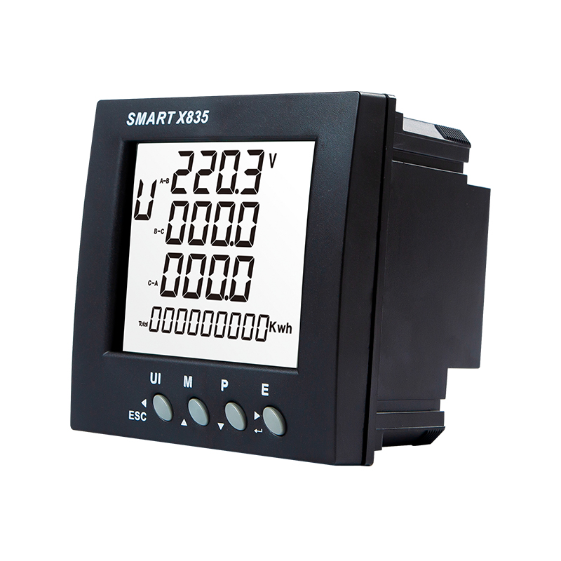 RS485 Modbus Panel Type 96x96 Multi-function Power Analyzer