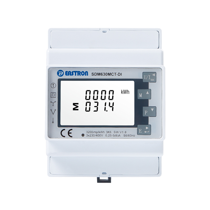 Digital Input RS485 Modbus CT Operated Three Phase Multi-function Energy Meter