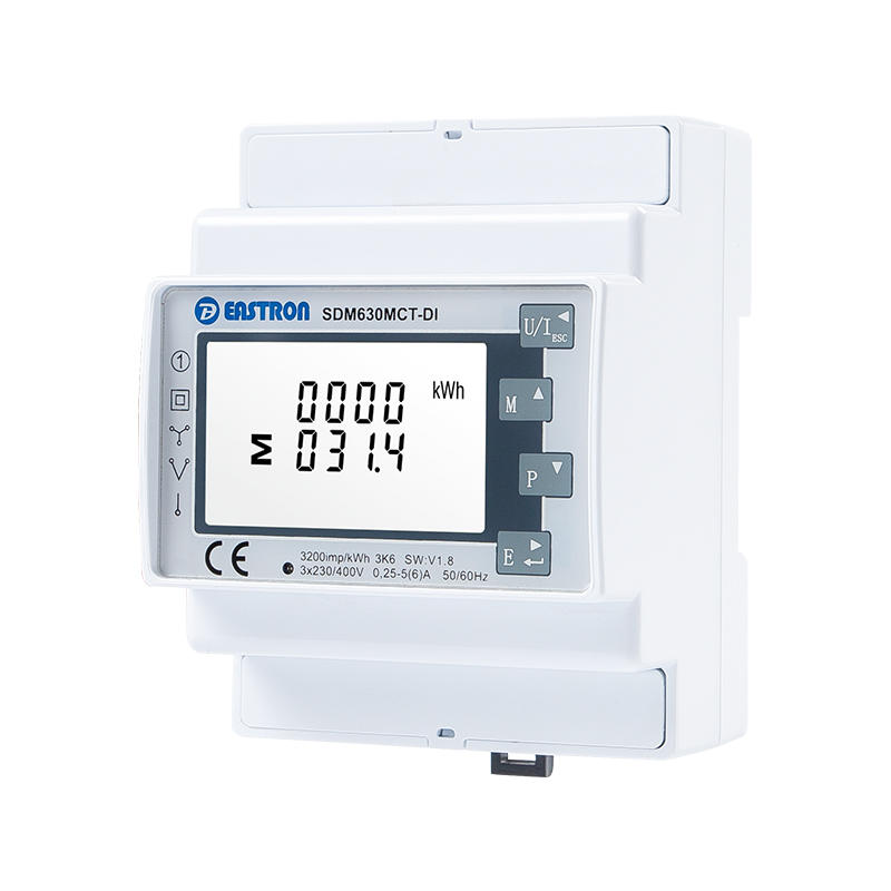 Digital Input RS485 Modbus CT Operated Three Phase Multi-function Energy Meter