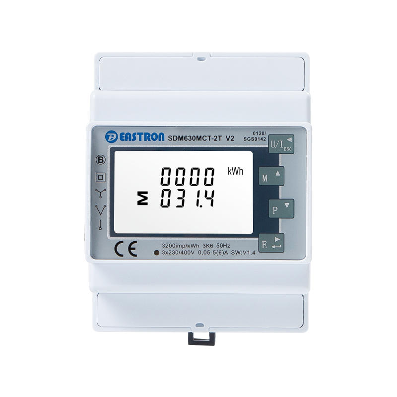 Dual Tariff RS485 CT Operated Din Rail Three Phase Multi-function Energy Meter