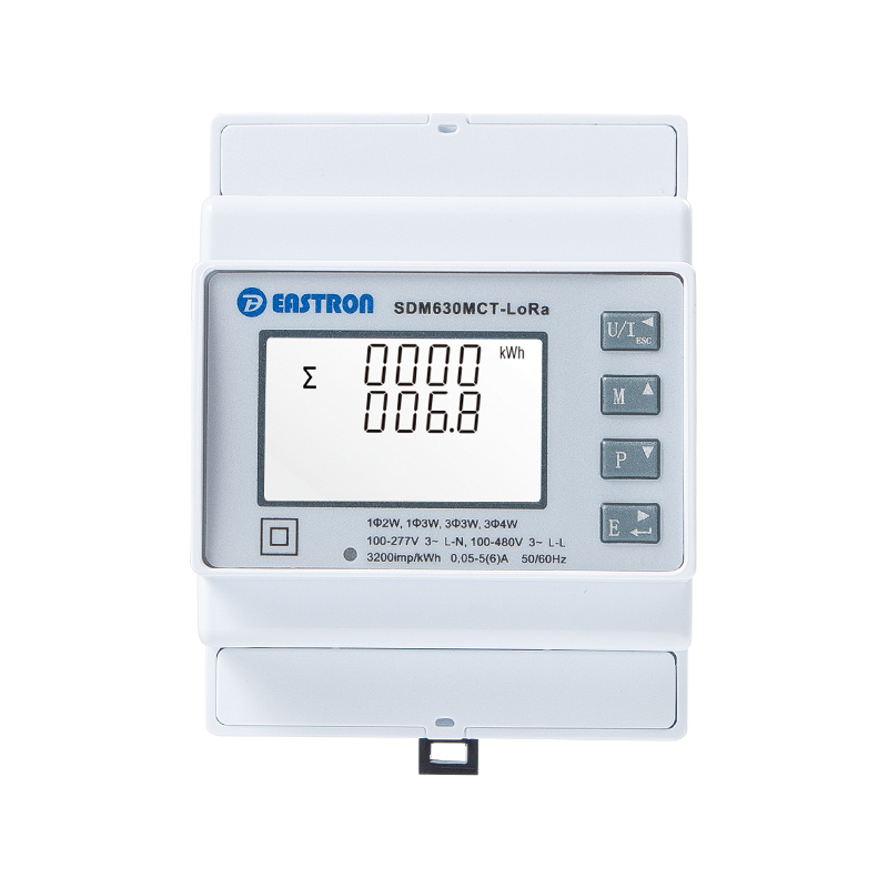 LoRaWAN CT operated Din Rail Three Phase Multi-function Energy Meter