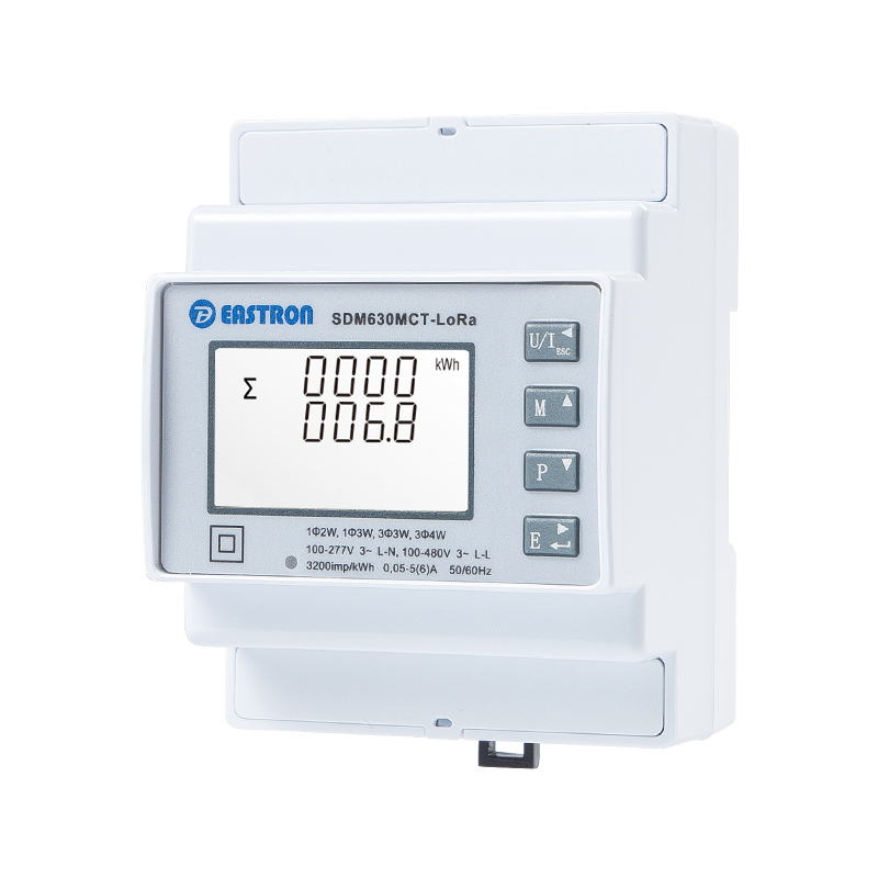 LoRaWAN CT operated Din Rail Three Phase Multi-function Energy Meter