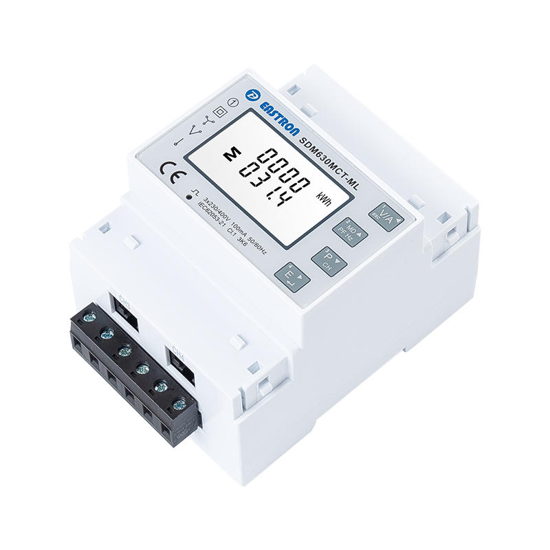 Quad Load RS485 Modbus Three Phase Multi-function Energy Meter for Easy Click System