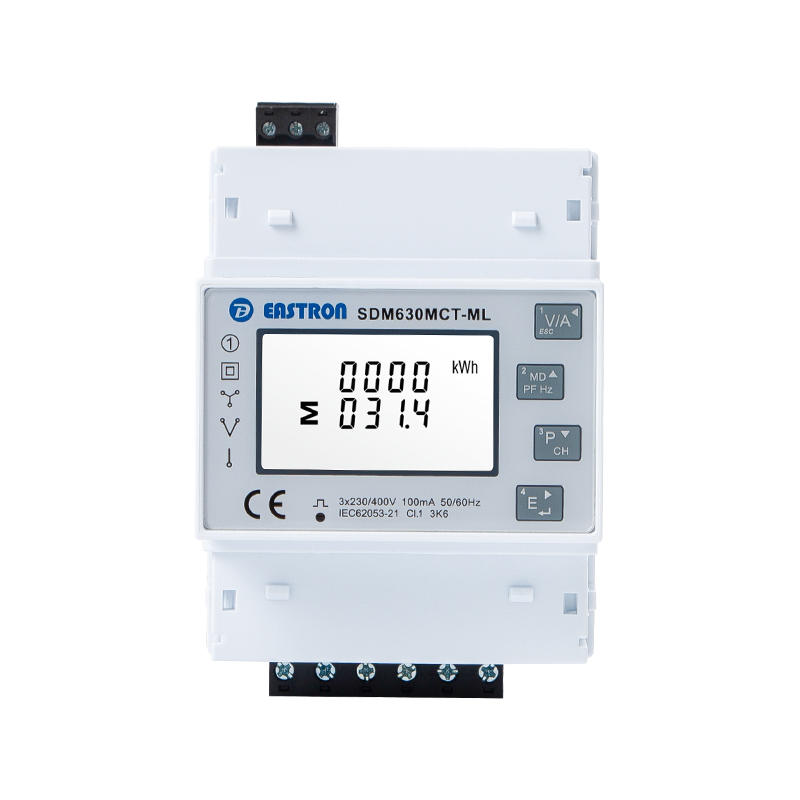Quad Load RS485 Modbus Three Phase Multi-function Energy Meter for Easy Click System