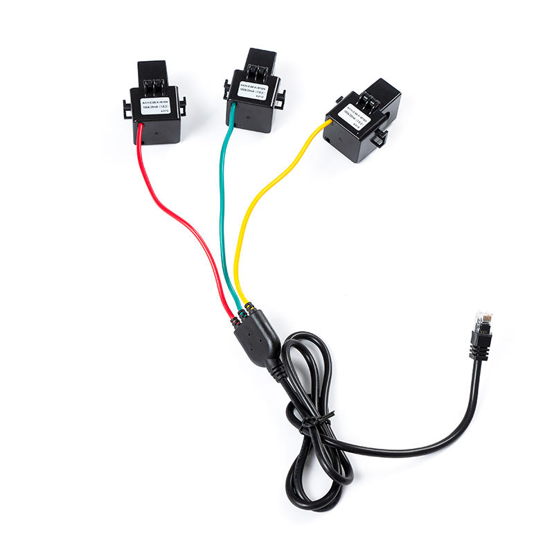 Three Phase RJ12-3 mV/mA output Split Core Current Sensor for Easy Click System