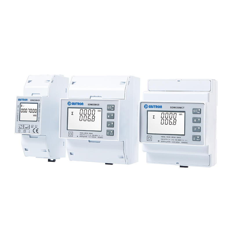 RS485 Modbus CT operated Din Rail Three Phase MID Energy Meter