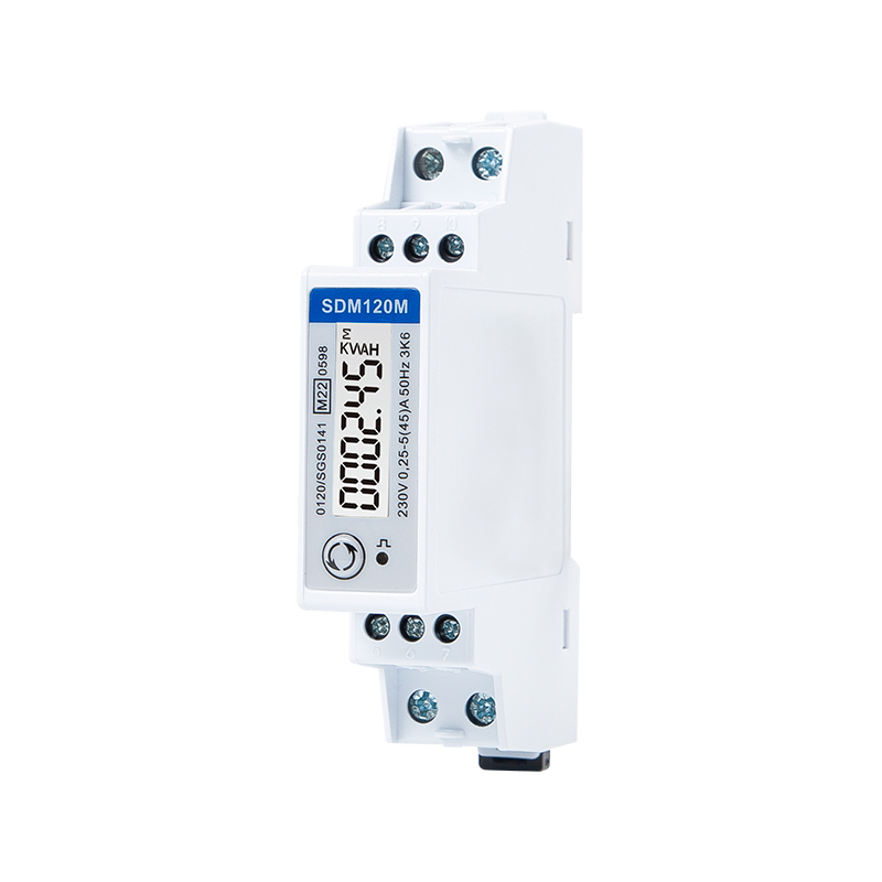 RS485 Modbus/DLT645 Direct Type Din Rail Single Phase MID Energy Meter 