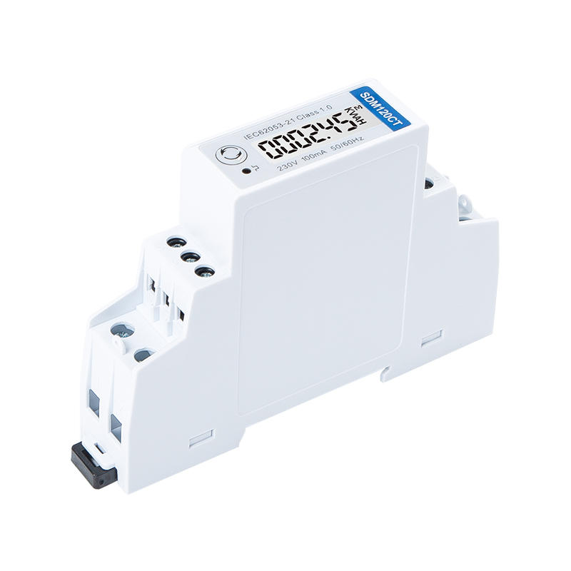 MID/RCM 100mA CT input Din Rail Single Phase Multi-function Solar PV /Zero Export Meter for PV Metering