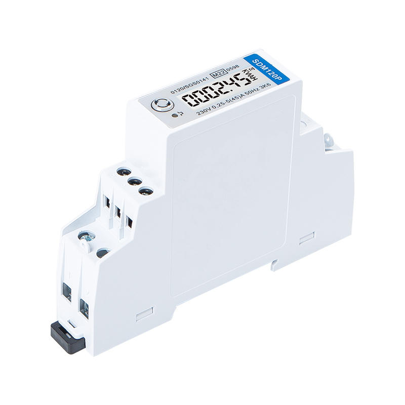 Din Rail Single Phase Multi-function energy meter with Pulse Output