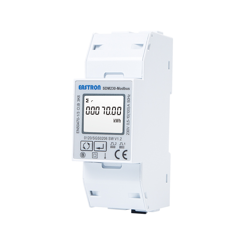 MID/ETL Din Rail Single Phase Multi-function EV Meter for EV Charging Metering