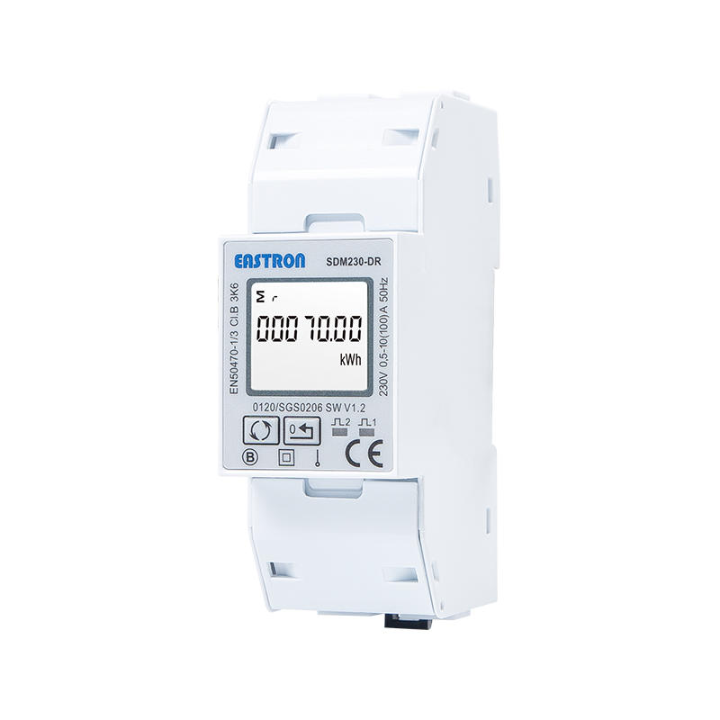 Resettable Din Rail Single Phase Electronic kWh meter with Pulse Output