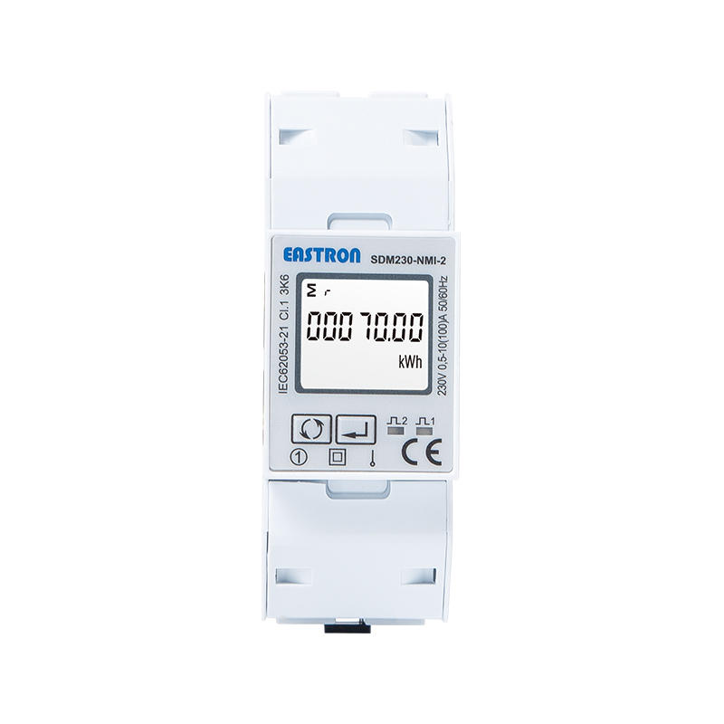 Dual RS485 Din Rail Single Phase Multi-function Solar PV/Zero Export Meter with 50mS Data Update for VPP solution