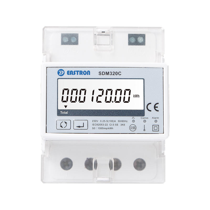RS485 Remote Control Built-in Relay Single Phase Multi-function Energy Meter