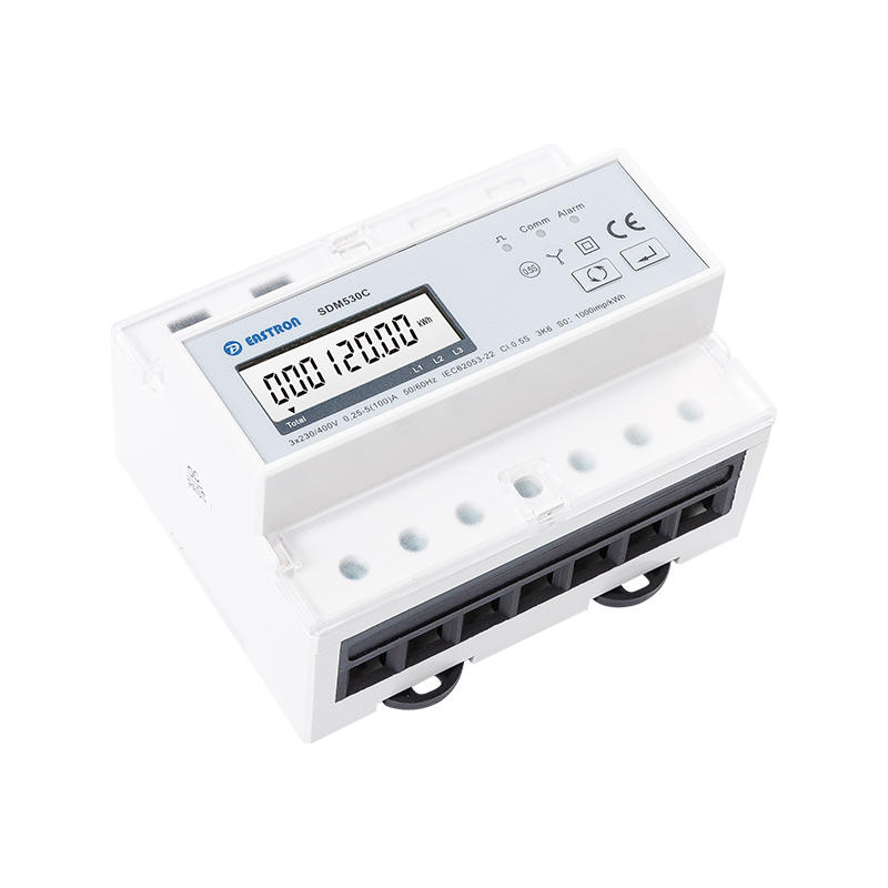 RS485 Modbus Remote Control Built-in Relay Three Phase MID Energy Meter