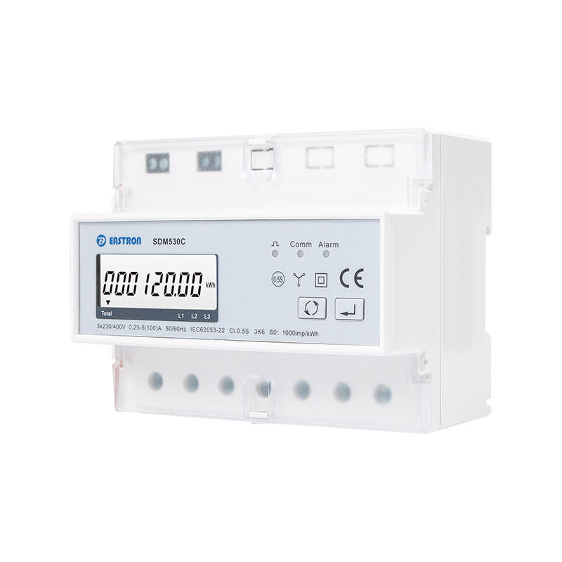 Three Phase Din Rail Multi-function Energy Meter for AMR/AMI