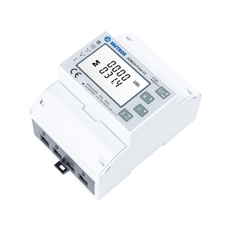 Pulse Output Din Rail Three Phase MID Energy Meter