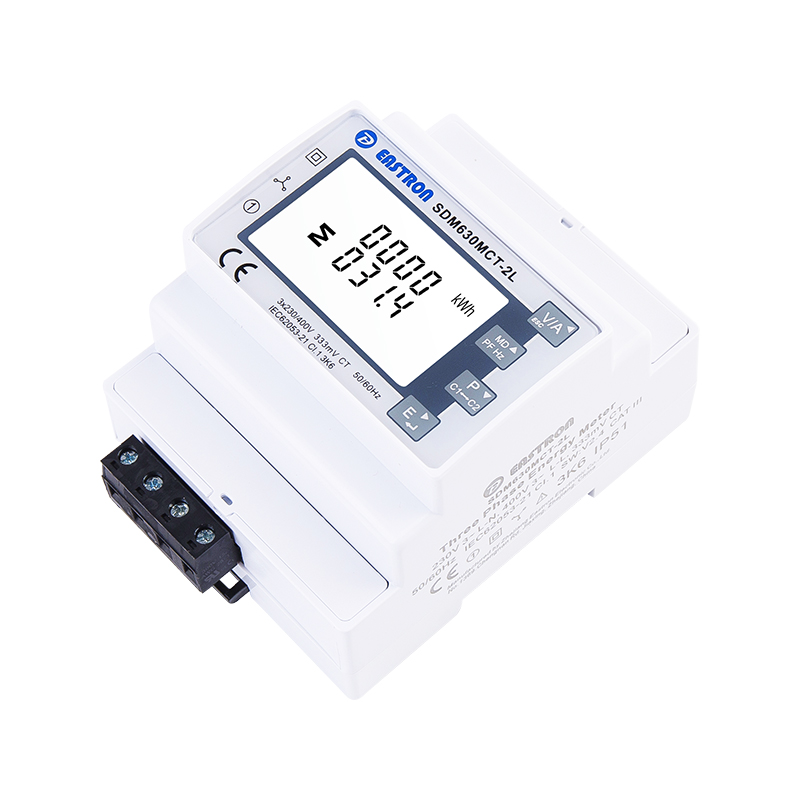 SDM630MCT2L Dual Load RS485 Modbus Din Rail Three Phase Multifunction