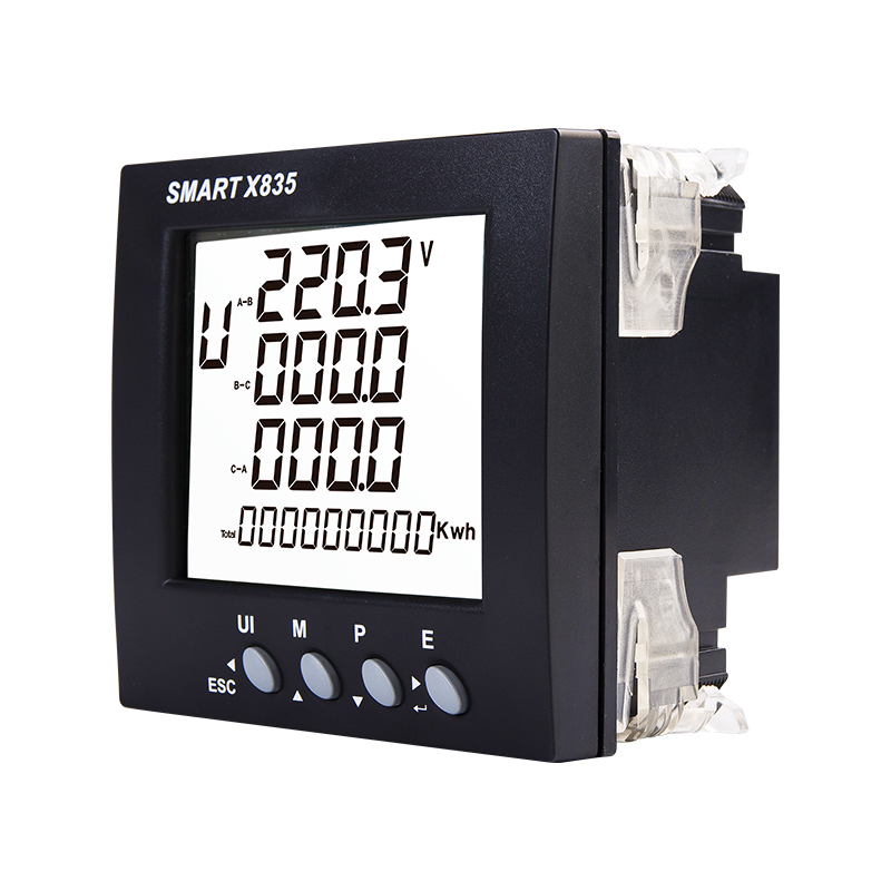 RS485 Modbus Panel Type 96x96 Multi-function Power Analyzer
