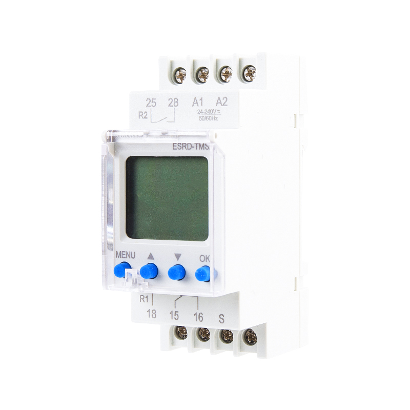 2 Independent NO Contacts Digital Multi-function Time Relay