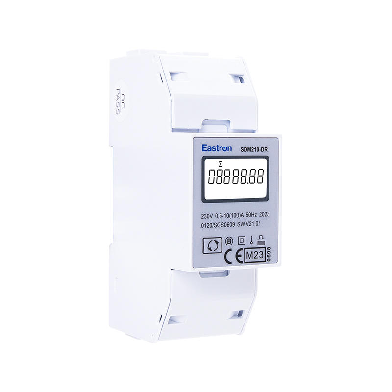 Resettable Din Rail Single Phase Electronic Energy meter with Pulse Output