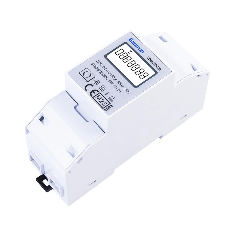 Resettable Din Rail Single Phase Electronic Energy meter with Pulse Output