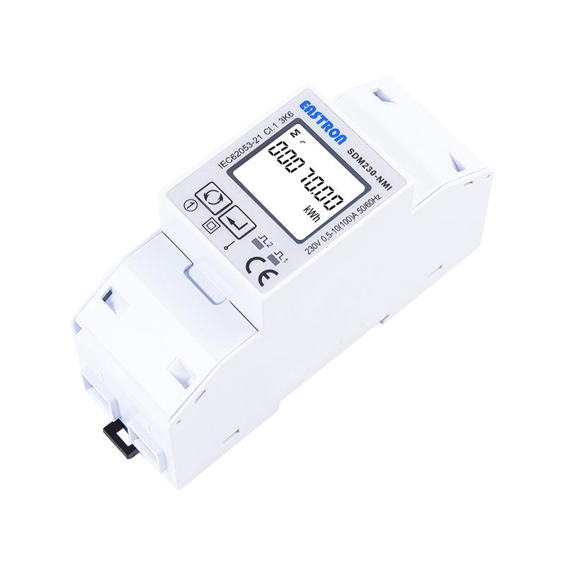 Din Rail Single Phase Multi-function Solar PV/Zero Export Meter with 50mS Data Update