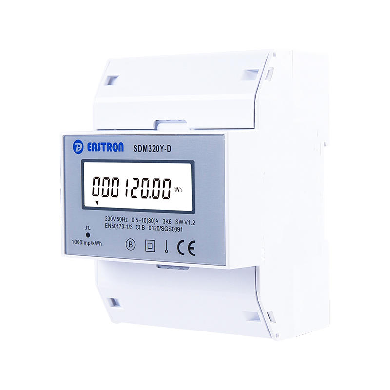 Single Phase Electronic kWh meter with Pulse Output