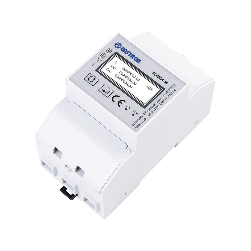 MID 3 Modules Din Rail Three Phase Direct  Multi-function Meter for EV Charging Metering