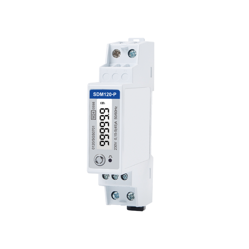 Din Rail Single Phase MID Energy Meter with Pulse Output