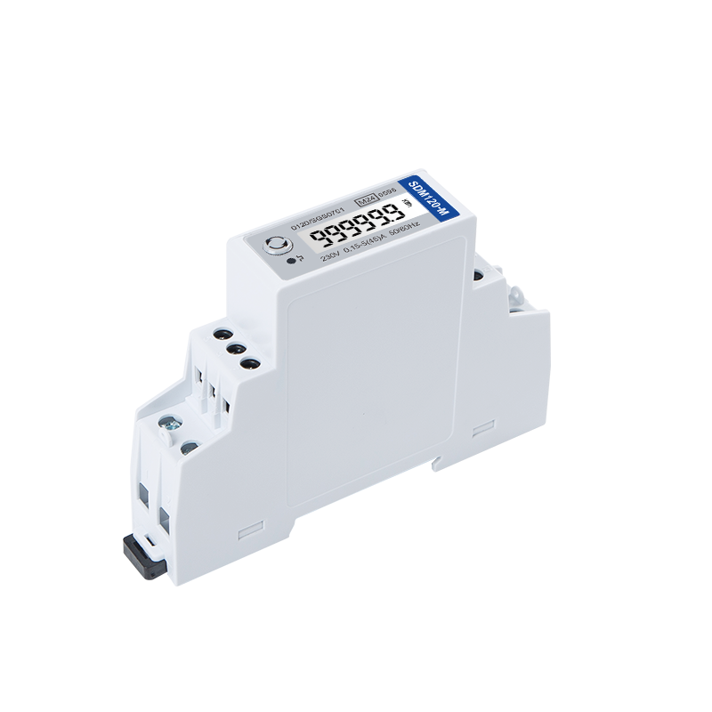 RS485 Modbus/DLT645 Direct Type Din Rail Single Phase MID Energy Meter 