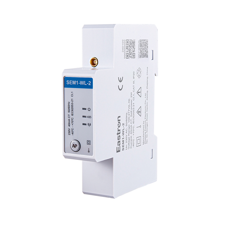 CT Type Wifi & RS485 Single Phase Multi-function Energy Meter