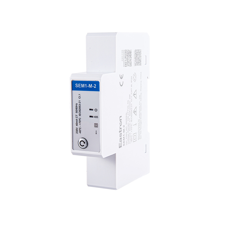 CT Type RS485 Modbus Single Phase Din Rail Energy Meter for PV Metering