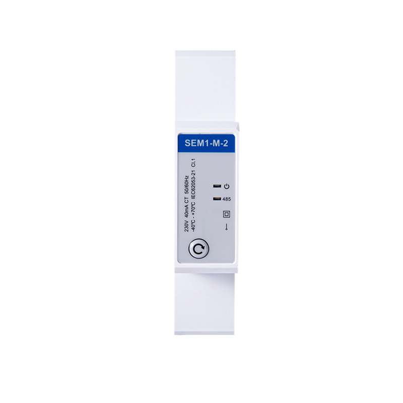 CT Type RS485 Modbus Single Phase Din Rail Energy Meter for PV Metering
