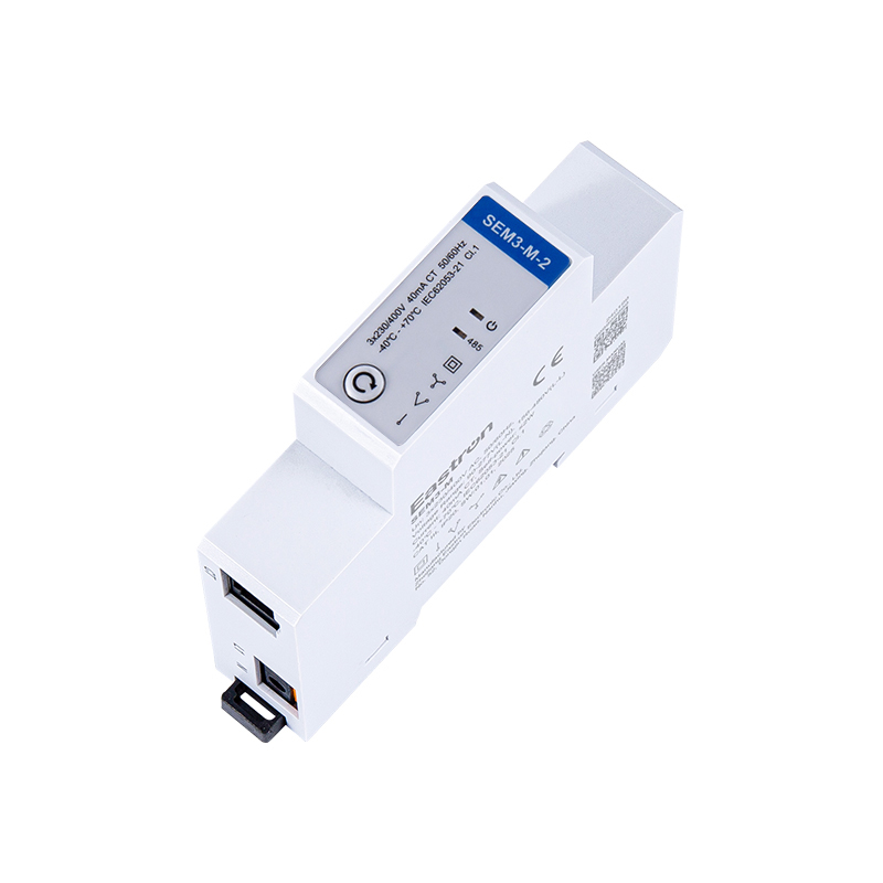 RS485 CT Connection Three Phase Din Rail Energy Meter for PV Metering