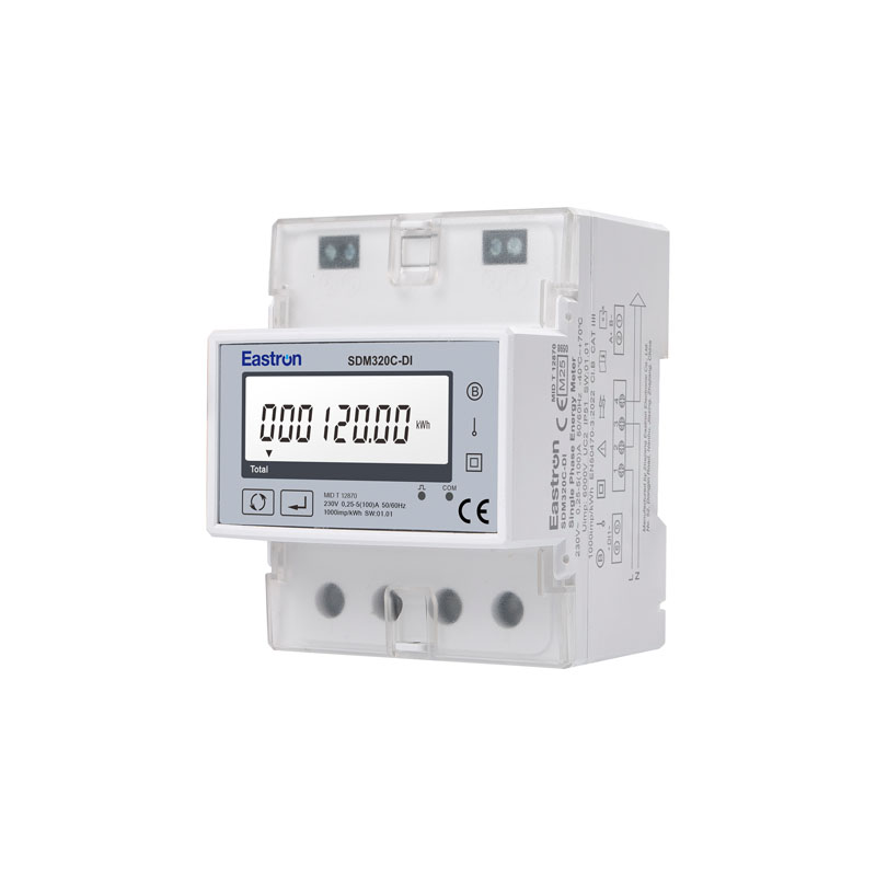 RS485 Modbus Single Phase Remote Control Multi-function Energy Meter