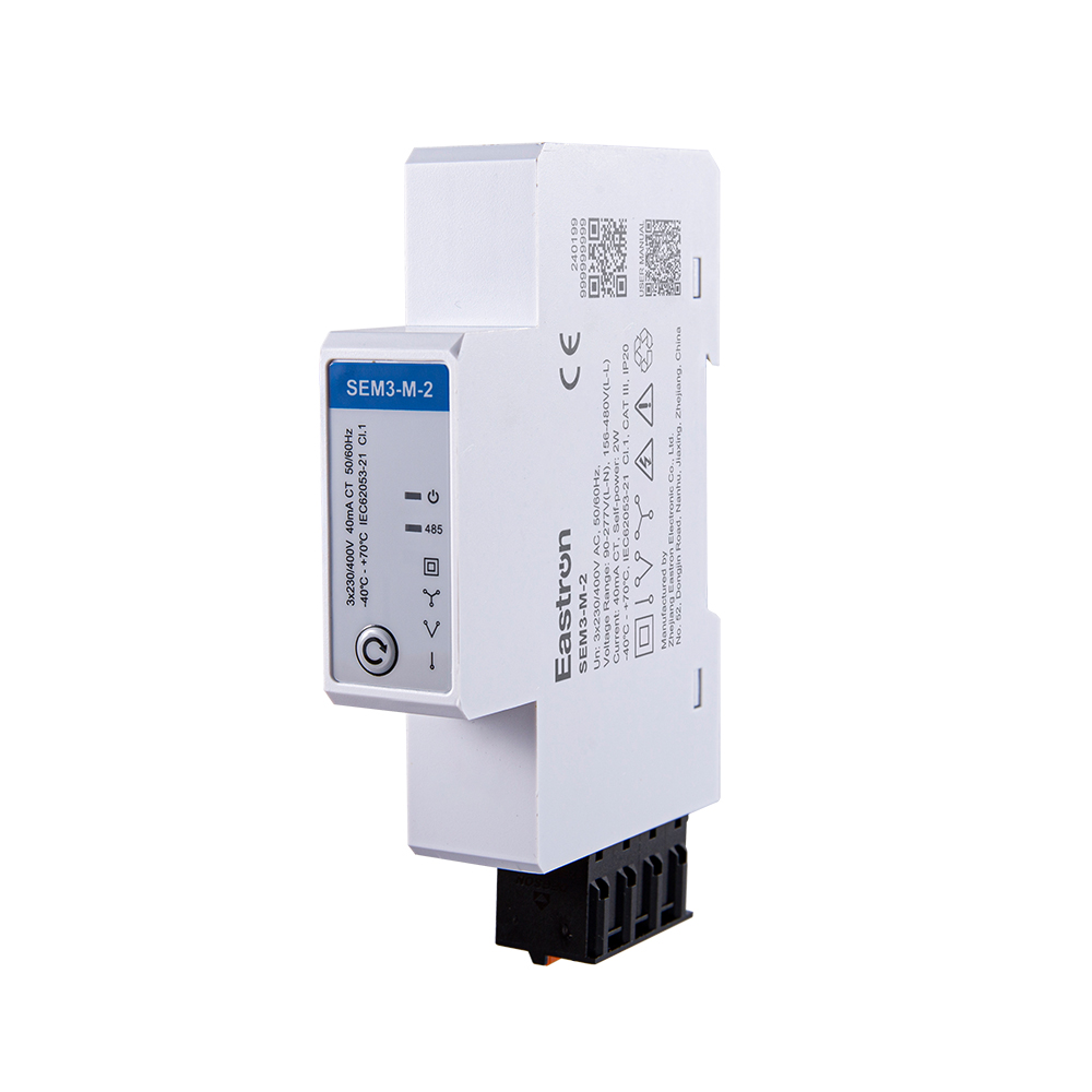 Din Rail Type RS485 Modbus Three Phase Mulit-function Energy Meter with CT Connection