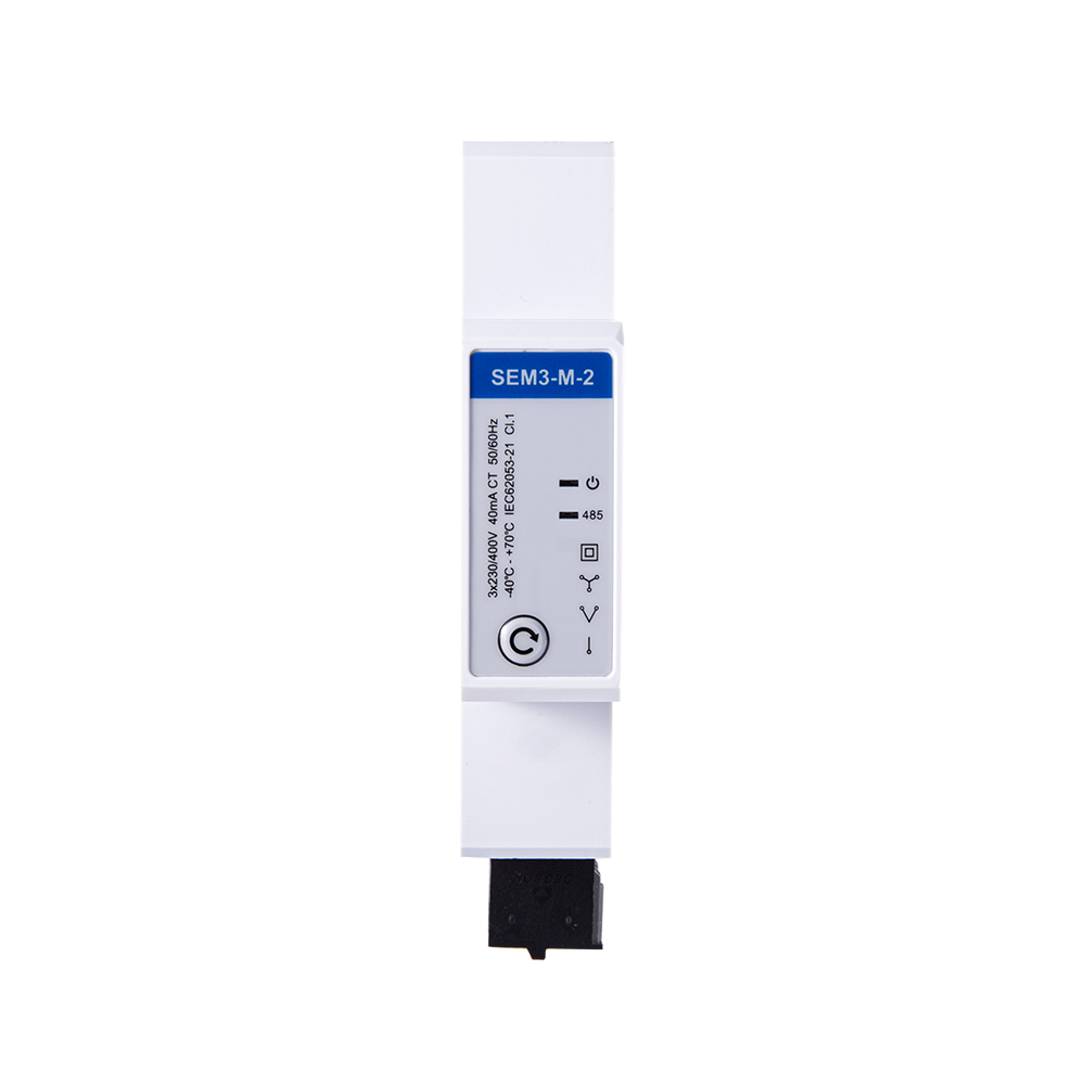 Din Rail Type RS485 Modbus Three Phase Mulit-function Energy Meter with CT Connection