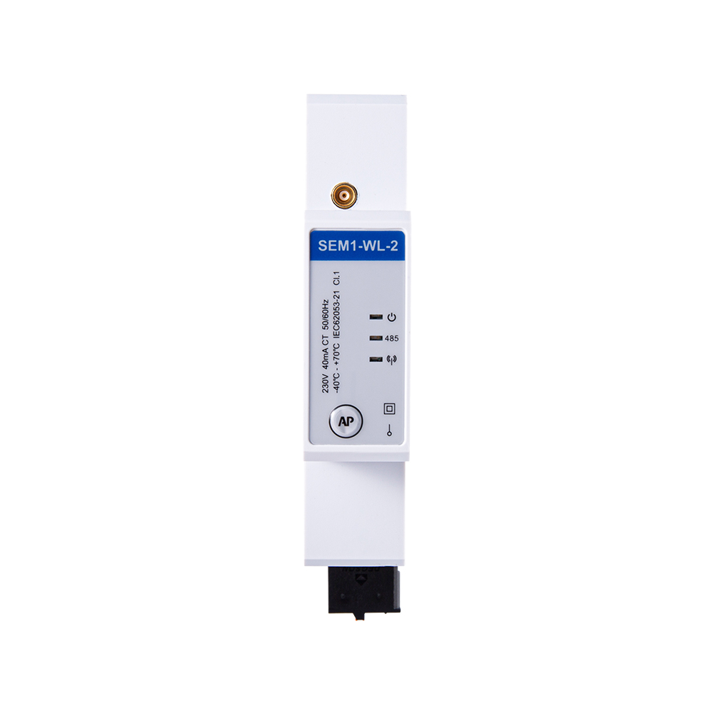 CT Type Wifi & RS485 Single Phase Multi-function Energy Meter