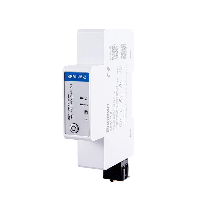 RS485 Din Rail Single Phase Energy Meter with CT Connection
