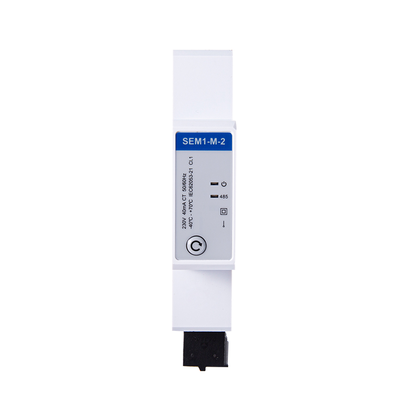 RS485 Din Rail Single Phase Energy Meter with CT Connection