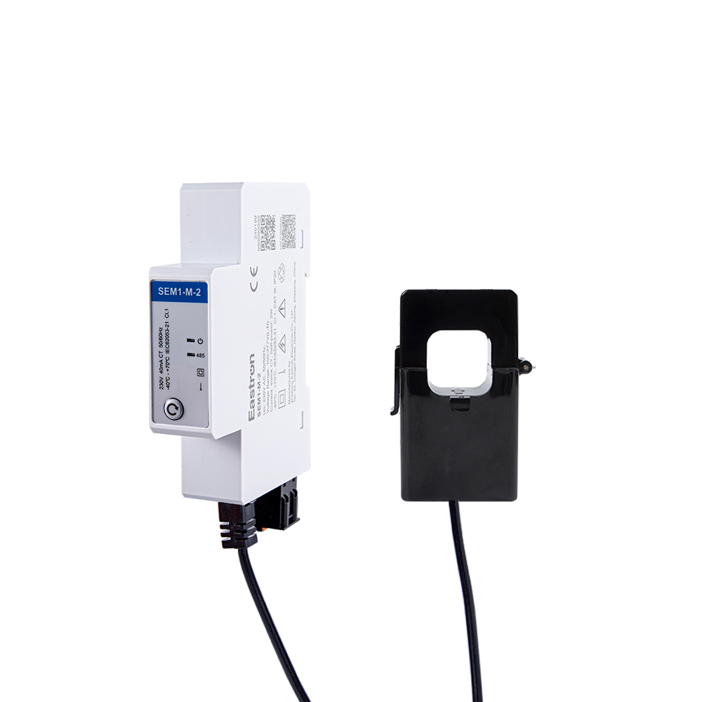 RS485 Din Rail Single Phase Energy Meter with CT Connection