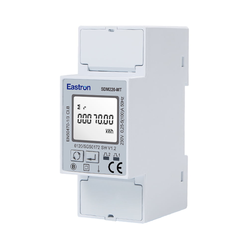Multi-tariff RS485 Modbus Din Rail Single Phase Multi-function Energy Meter