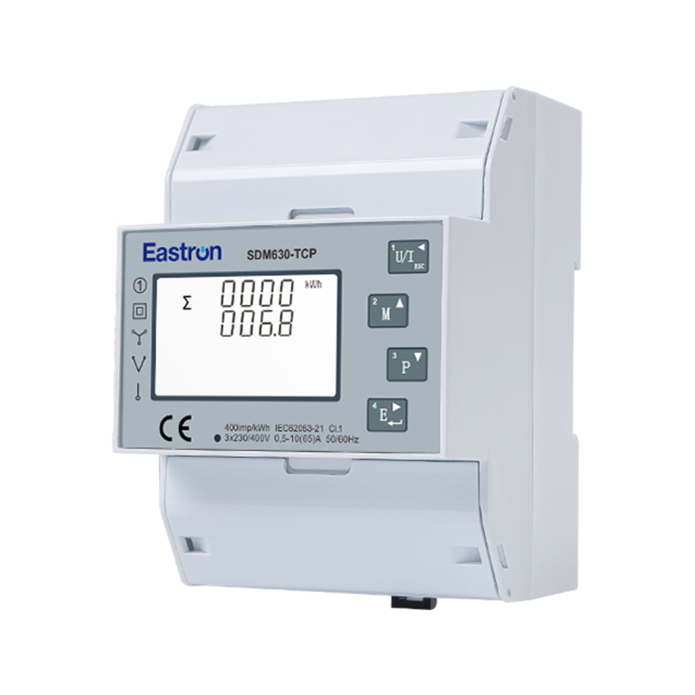 Direct Type Three Phase Ethernet Modbus TCP Energy Meter for Data Center Metering
