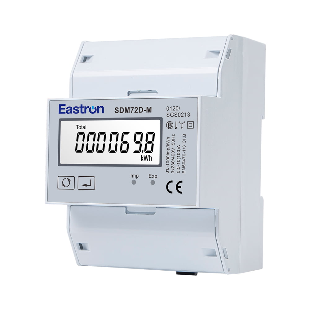 RS485 Modbus Din Rail Three Phase Multi-function Energy Meter