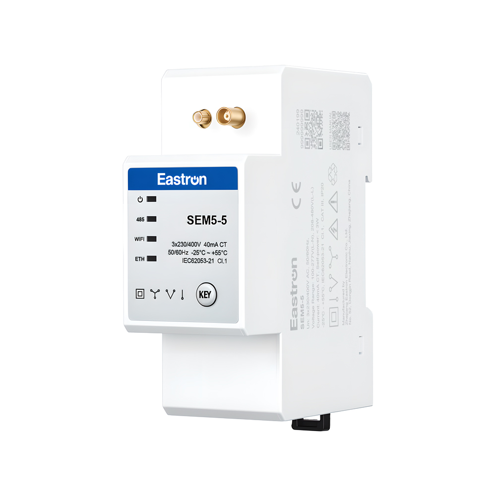 CT Operated Wifi/Ethernet/RS485 Three Phase Multi-function Energy Meter