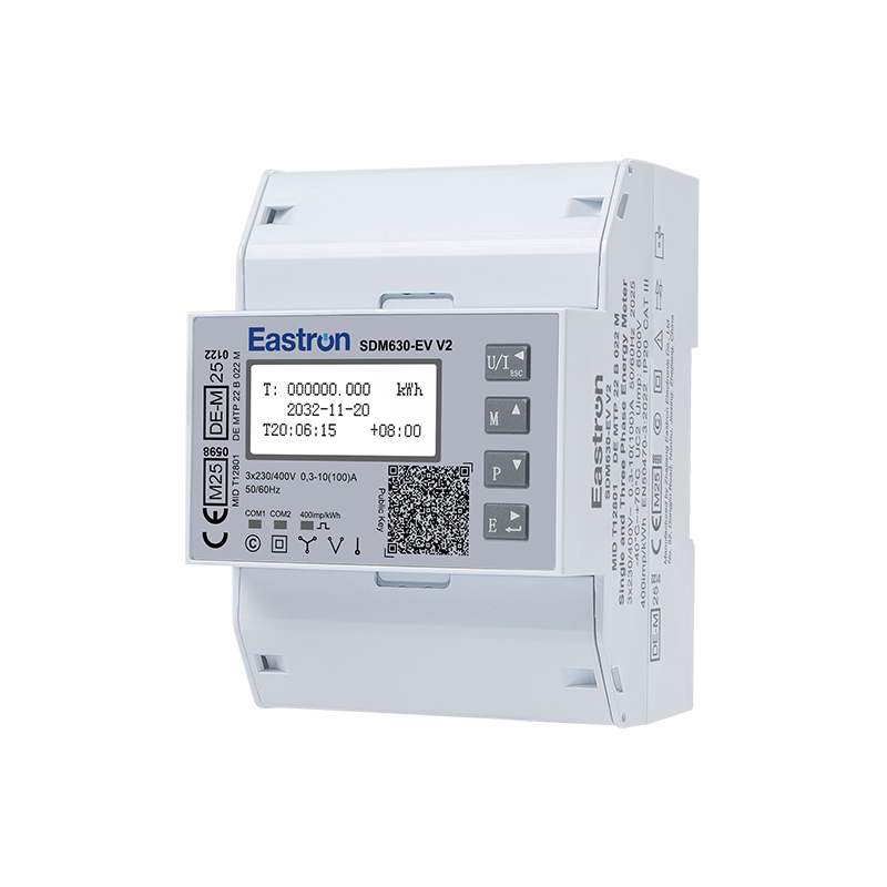 Eichrecht Approved Three Phase Multi-function Energy Meter for EV Charging Metering